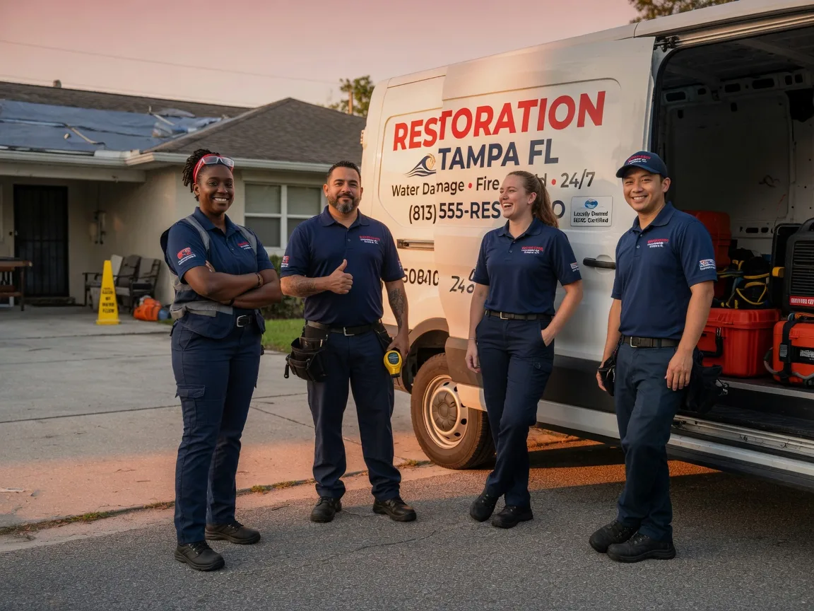 Water Damage Restoration company in Crystal Lake, IA